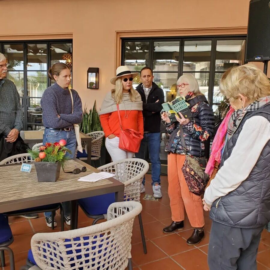 Walking Tour: Raymond Chandler - logo